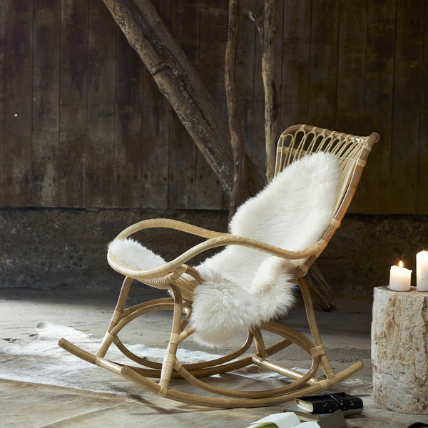 Lotus Natural Rocking Chair