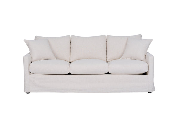 Admiral Slipcovered Sofa - Lena Glacier