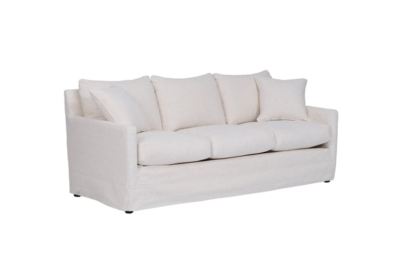 Admiral Slipcovered Sofa - Lena Glacier