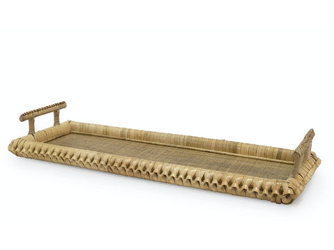 Kitts Field Rectangular Braided Tray