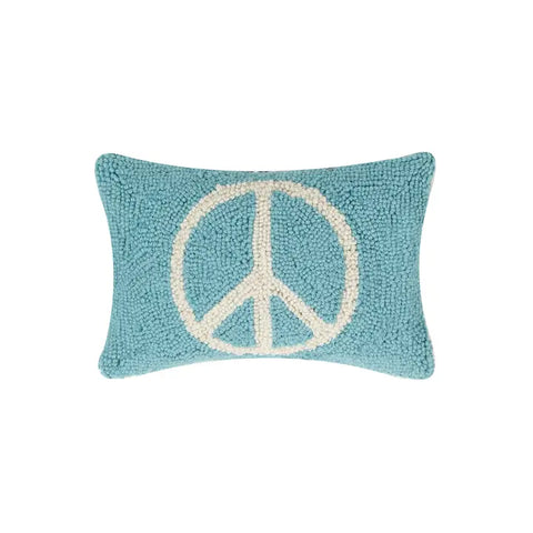Peace Sign Hook Pillow