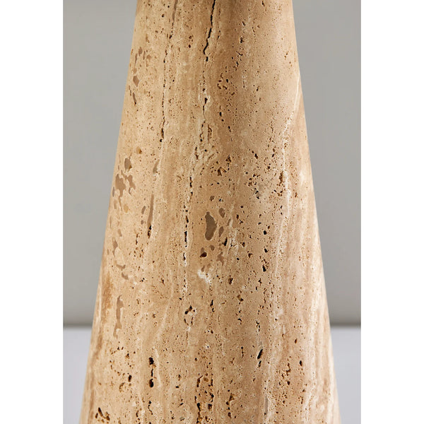 Mavis Travertine Table Lamp