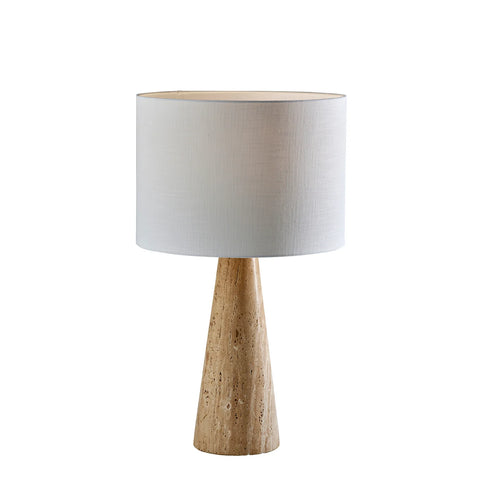 Mavis Travertine Table Lamp