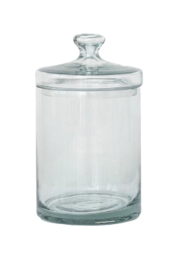 4 CUP GLASS JAR WITH LID