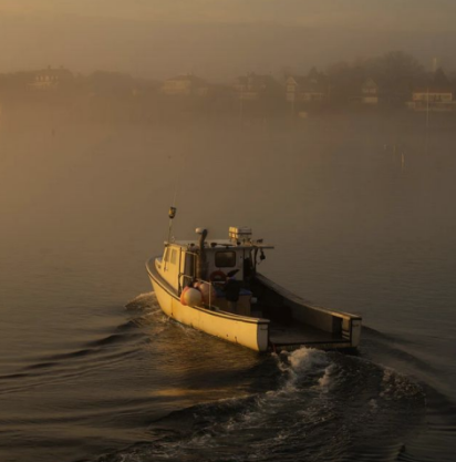 Heading Out by local Artist Larry Glick