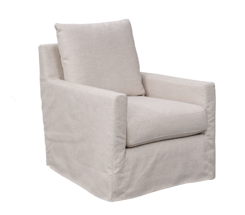 WAVE SWIVEL GLIDER CHAIR WILEY FLAX