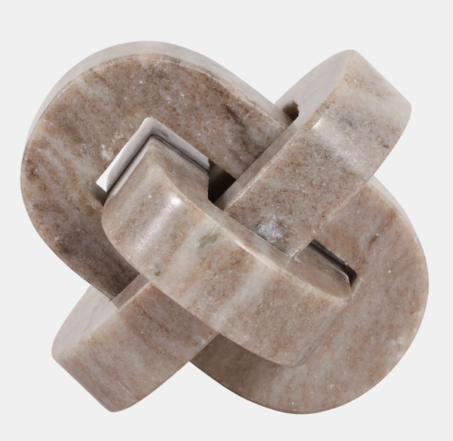 ONYX MARBLE ROUNDED KNOT