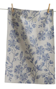 ASSORTED FLORAL DISHTOWEL
