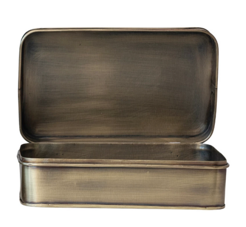ANTIQUE METAL BOX