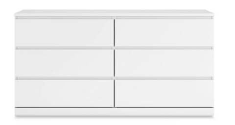 SKIFF 6 DRAWER DRESSER