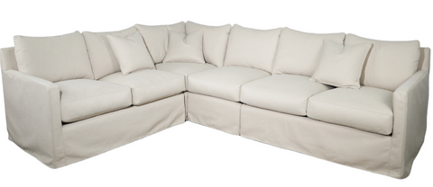 Admiral II Slipcover 2x3 Sectional