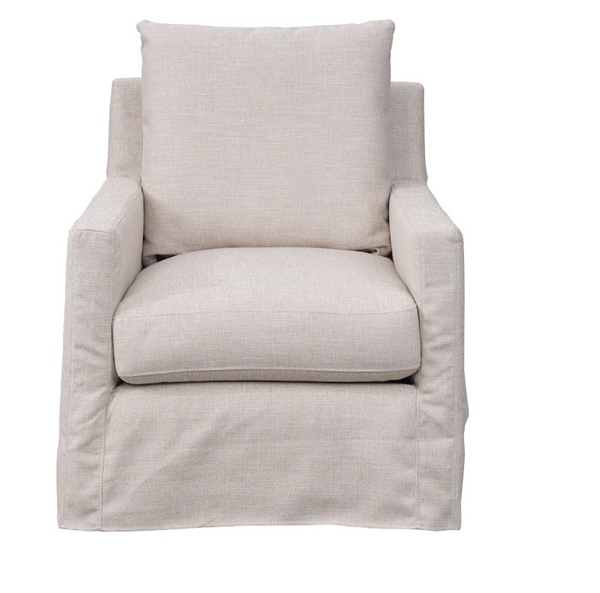 WAVE SWIVEL GLIDER CHAIR WILEY FLAX