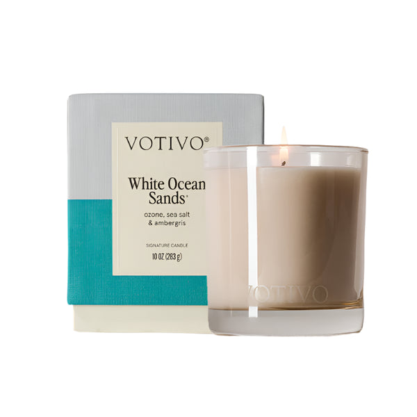 White Ocean Sands 10oz Candle