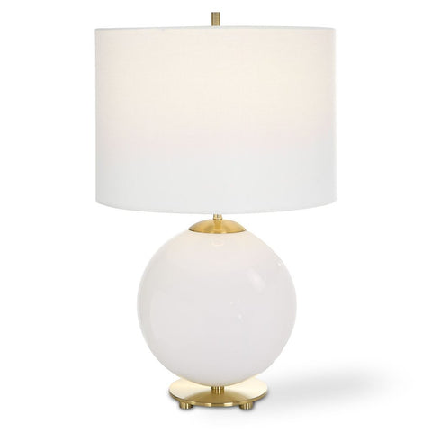 Snowcap White Table Lamp