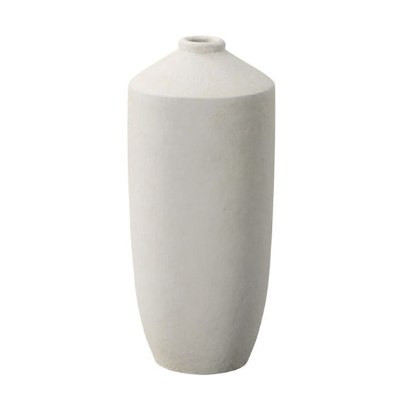 Tall White Vase