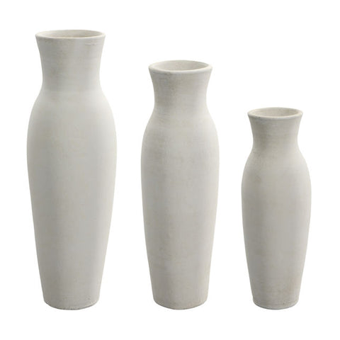 Large White Vase