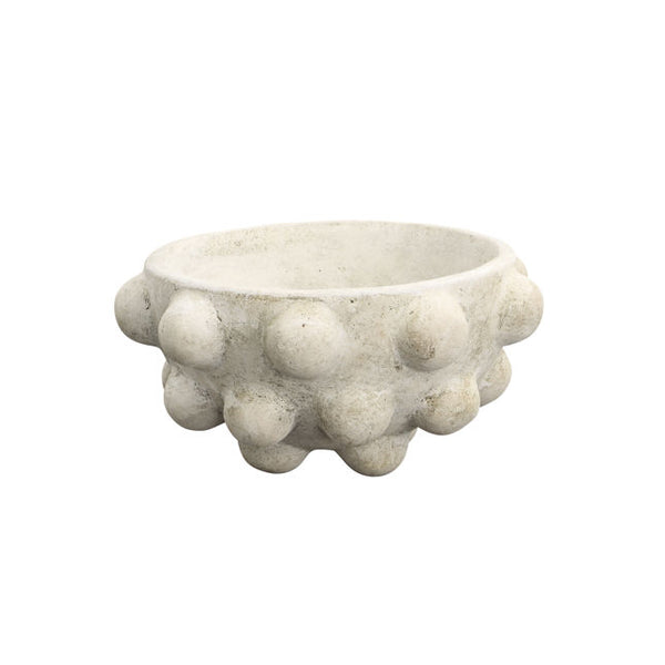 White Bumpy Bowl
