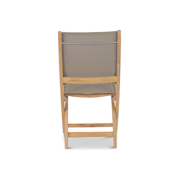 Chappy Folding Dining Side Chair Taupe