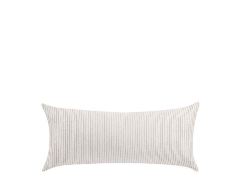 Natural Striped Large Lumbar Pillow