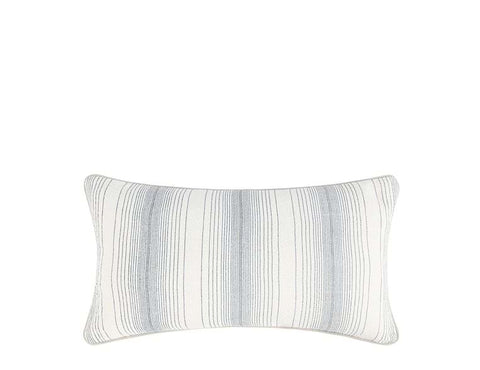 Capri Blue Stiped Lumbar Pillow