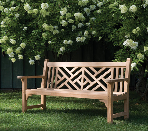 Kingsley-Bate™ Chippendale Bench 5'