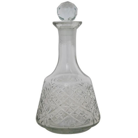 20 Oz Etched Glass Decanter