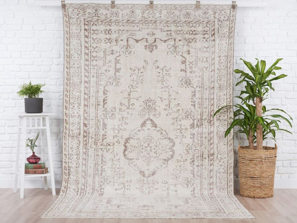 Vintage Handmade Turkish Rug