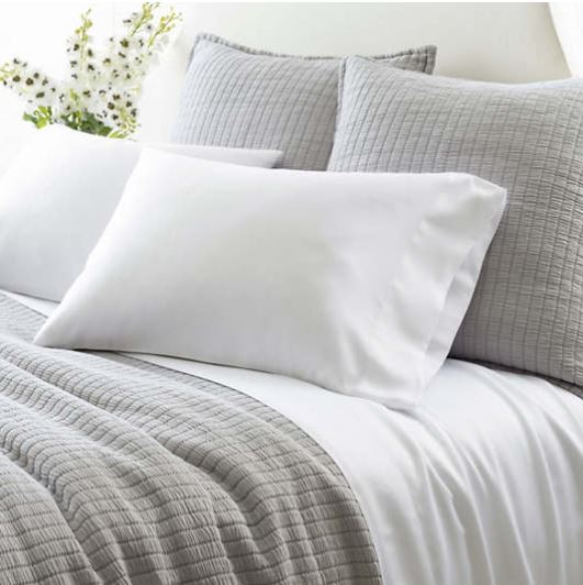 Silken Solid White Sheet Set