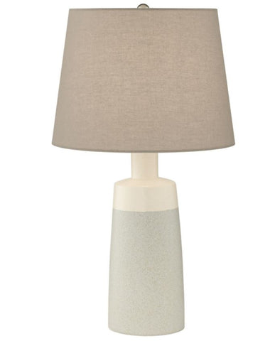 Grey Ceramic Lmp W Speckles