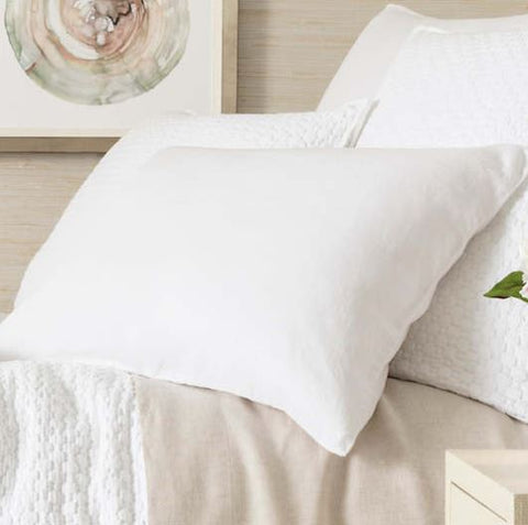 Lush Linen White Sham