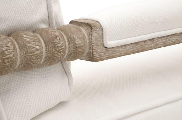 Pearl Carved Spool Chair