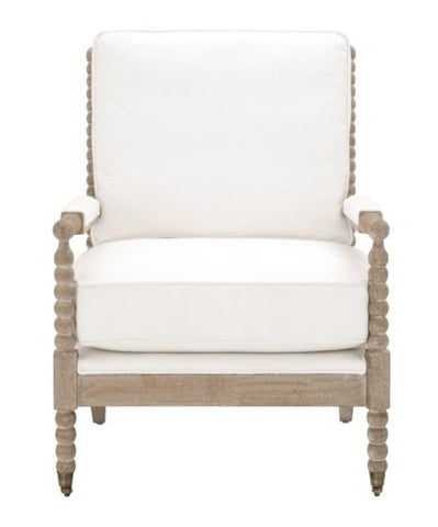 Pearl Carved Spool Chair