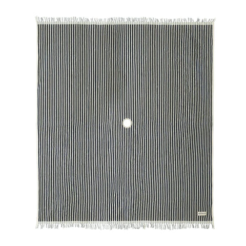 Beach Blanket Navy Stripe