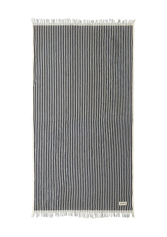 Beach Towel Navy Stripe