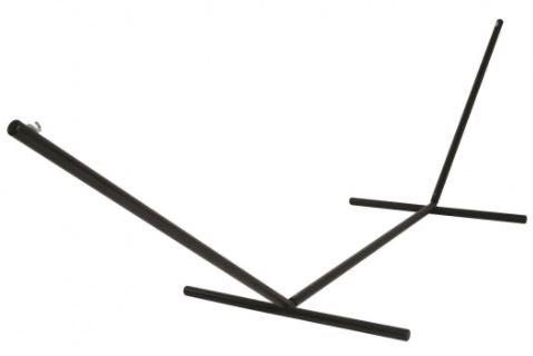 Black Steel Hammock Stand