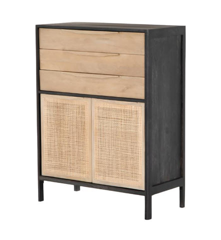 Black Boxberry Tall Dresser