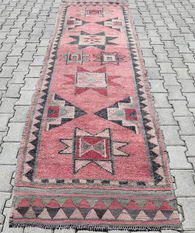Vintage Handmade Turkish Rug