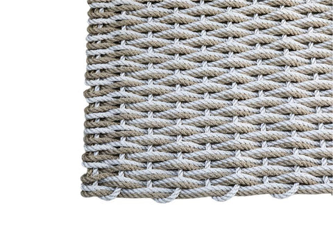 Fog Gray/Sand Rope Doormat