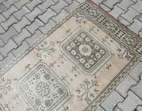 Vintage Handmade Turkish Rug