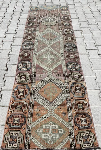 Vintage Handmade Turkish Rug