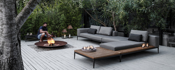 Gloster Grid Modular Chaise