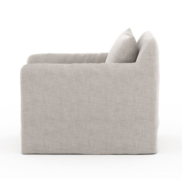 Dukes County Outdoor Swivel Chair