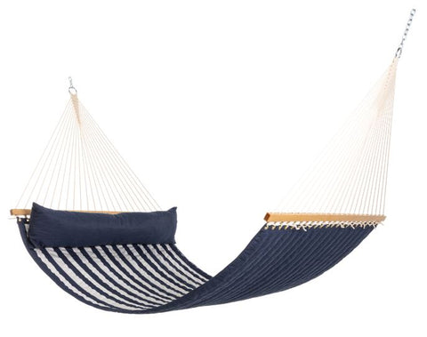 Quilted Navy Hammock
