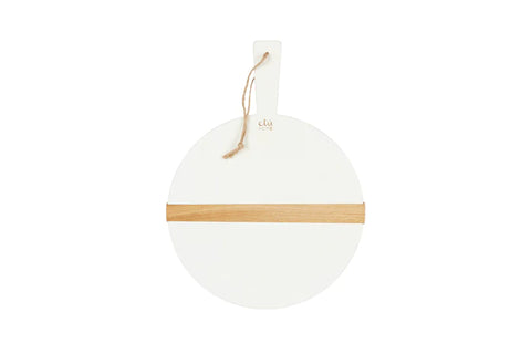 Small White Round Charcuterie Board
