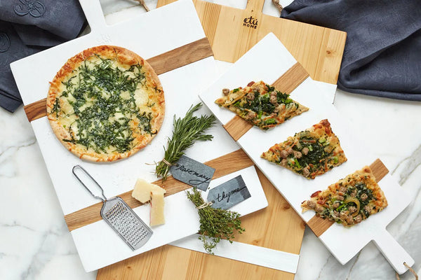 Small White Rectangle Charcuterie Board