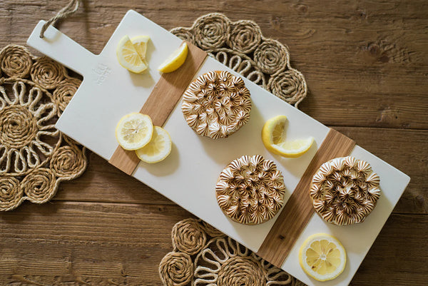 Small White Rectangle Charcuterie Board