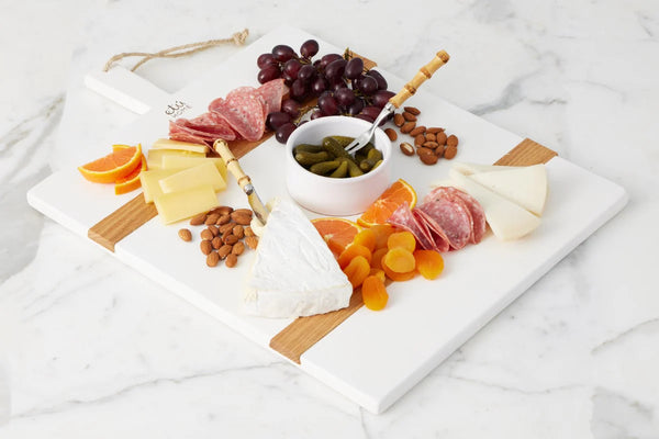 Medium White Rectangle Charcuterie Board