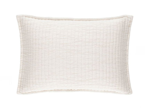 Boyfriend Ivory Matelasse Standard Sham