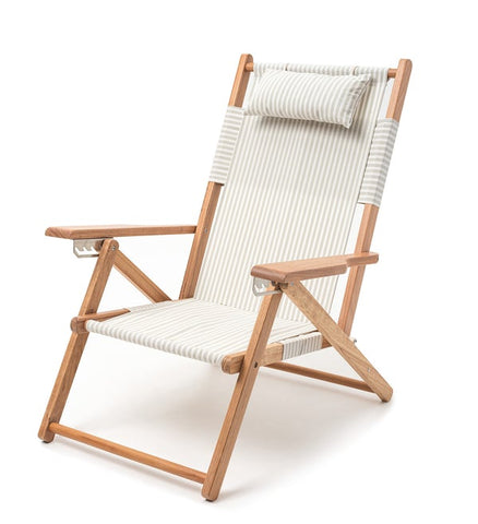 Tommy Beach Chair - Sage Stripe
