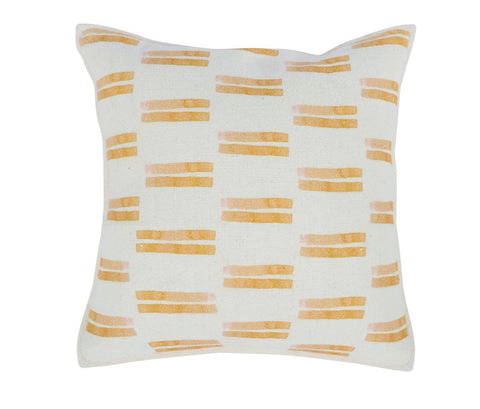 Dunes Washed Orange Pillow